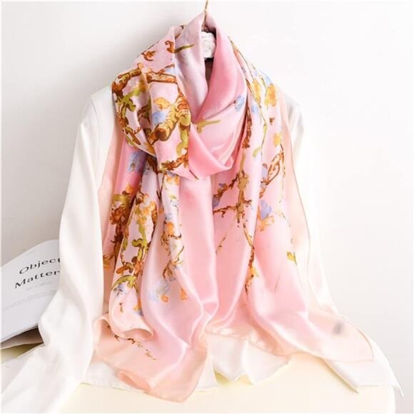 Satin Scarf Fashion Lightweight 05